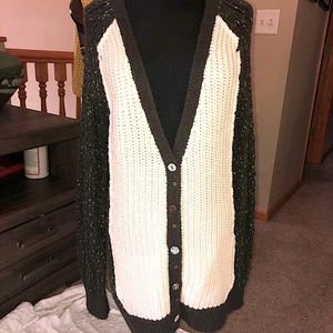 BUCKLE BOHO CARDIGAN SWEATER XL